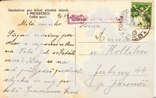 Prosečnice 1924 95 001 ●